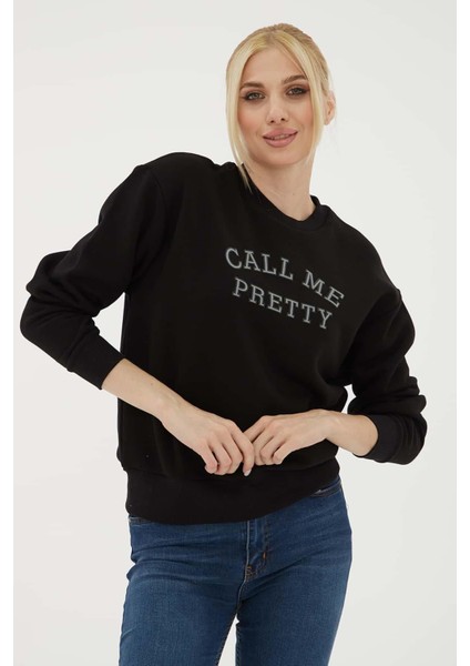Fashıon Frıends Baskılı Kadın Sweat 23K0178K1 modelleri
