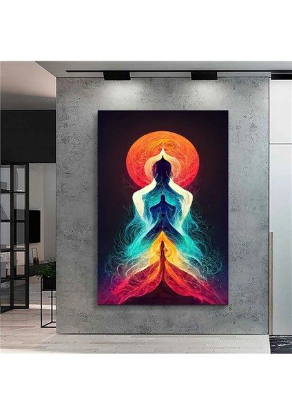 Sürrealist Hayat Enerjisi Kanvas Tablo DR076