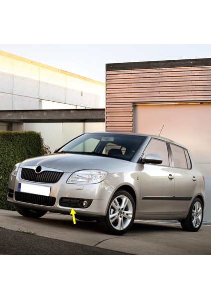Skoda Fabia 2 Makyajsız 2007-2010 Sol Sis Farı Çerçevesi 5J0853665