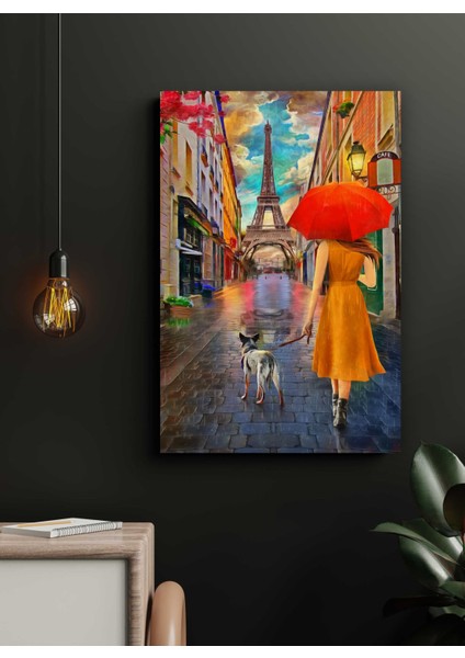 Eyfel Kulesi Manzara Kanvas Tablo D40 fiyatları