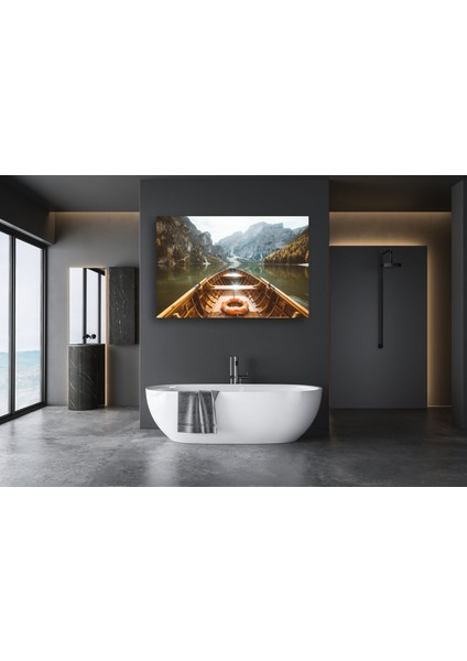 Dağ ve Deniz Manzaralı Kanvas Tablo D29 modelleri