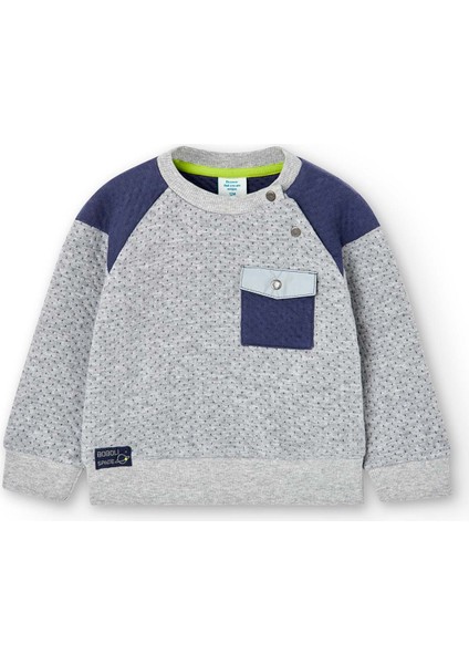 Erkek Çocuk Sweatshirt Gri