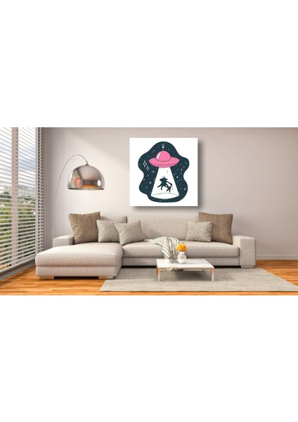 Uzay Aracı Kanvas Tablo K32