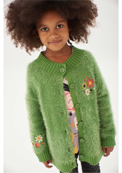 Kız Çocuk Ceket Yeşil