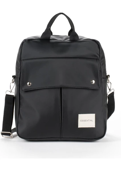 City Center Fashion Kadın Saten Kumaş Sırt Çantası Çok Gözlü Sırt Model Backpack CTY-LBN-9218