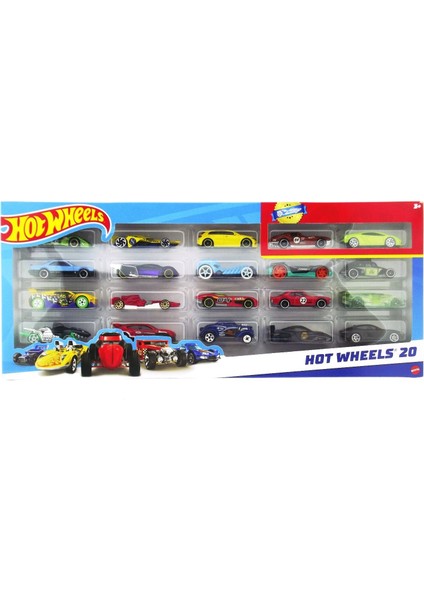 Hot Wheels Yirmili Araba Seti