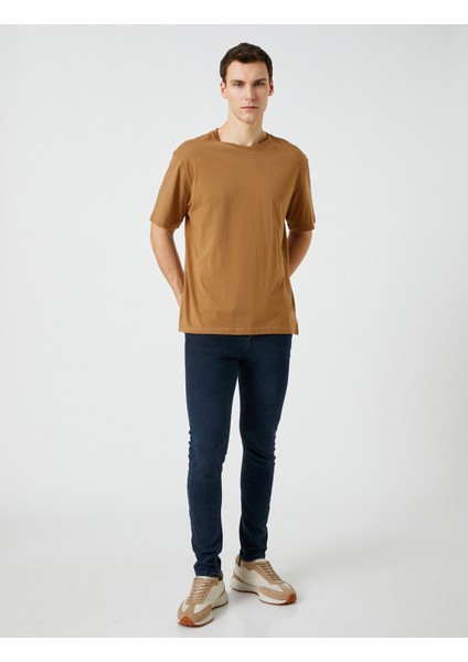 Super Skinny Fit Pamuklu Kot Pantolon - Justin Jean