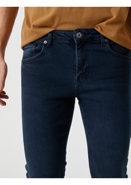 Super Skinny Fit Pamuklu Kot Pantolon - Justin Jean indirimleri