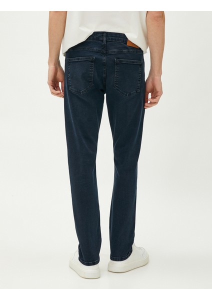 Slim Fit Kot Pantolon - Brad Jean