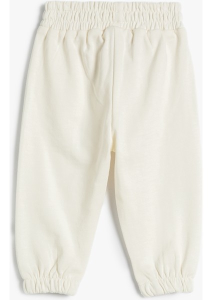 Basic Jogger Eşofman Altı Beli Lastikli Şardonlu Pamuklu fiyatları