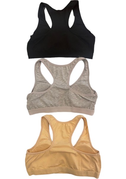 3'lü Pedli Kadın Sporcu Büstiyer fiyatları