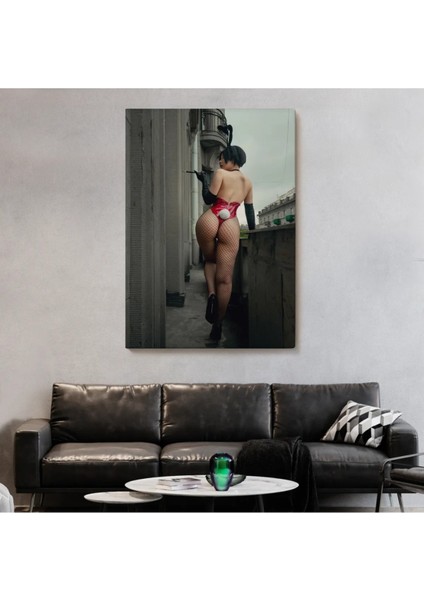 Kadın Duvar Sanatı Şehvetli Duvar Sanatı Kanvas Tablo AR005101