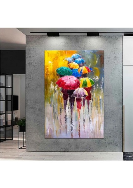 Soyut Yağlı Boya Kanvas Tablo AR030