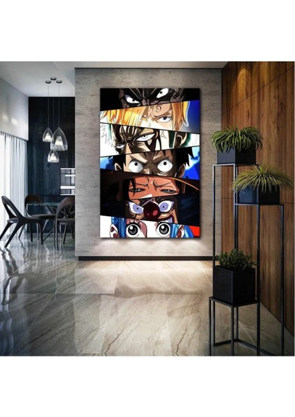 Japon Anime Karakter Gözleri Naruto Dragon Poster Kanvas Tablo ART00103