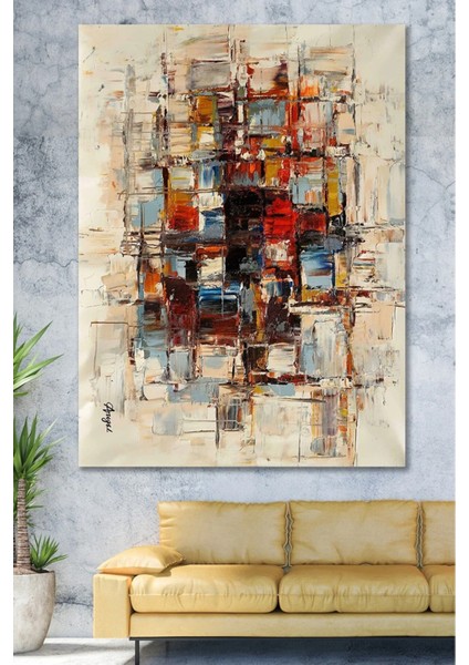 Renkler Sürreal Sanatsal Kanvas Tablo ART0013