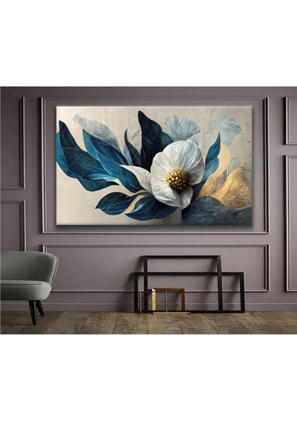 Soyut Cennnet Çiçeği Kanvas Tablo AR011