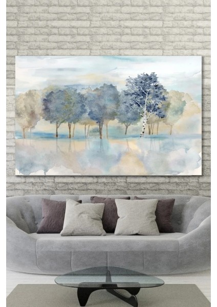 Mavi Painting Duvar Kanvas Tablo ART0025