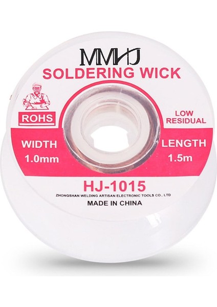 Lehim Alma Temizleme Teli 1.0Mm 1.5 Metre