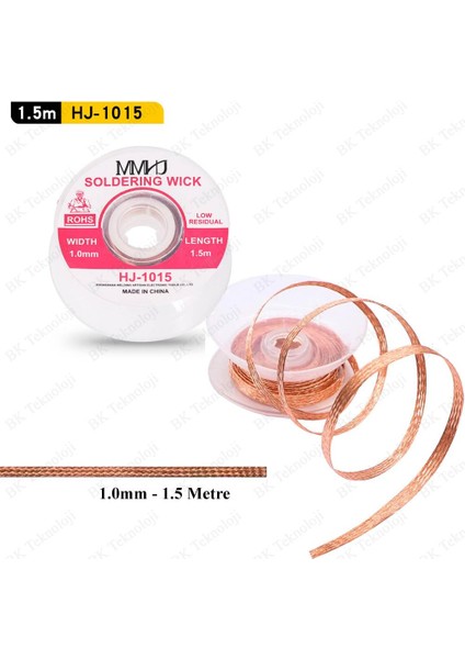 Lehim Alma Temizleme Teli 1.0Mm 1.5 Metre