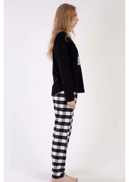 Pamuklu Kadın Uzun Kol Pijama Takım modelleri
