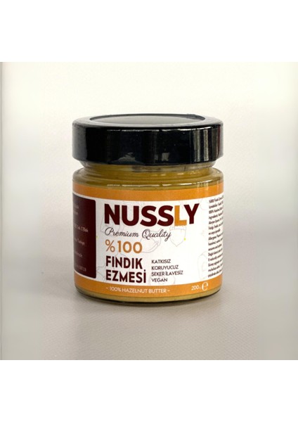 % 100 Fındık Ezmesi 200 gr