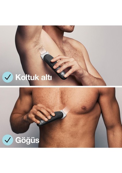 Bodygroomer 3 Bg 3350 Skinshield Teknolojisi 3 Ek Parçalı Vücut Bakım Seti fırsatları