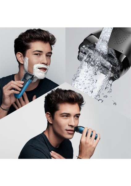 Series 3 310 Bt Blue 3’ü 1 Arada Sakal Şekilendirici ve Tıraş Makinesi indirimleri