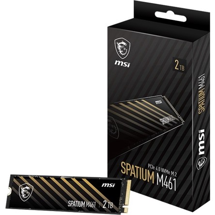 MSI Msı SSD Spatıum M461 Nvme M.2 2tb Nvme M.2 2tb R:5000 W:3200