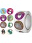 QY530B-300PCS 100-500PCS Karikatür Kedi Çıkartmalar Yuvarlak Yapışkanlı Etiketler Çocuklar Çocuklar Için Öğretmen Ödül Iş Hediye Sarar Dekoratif Çıkartmalar (Yurt Dışından) 1