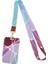 25 Ransitute R2809 Dıy Minimalist Desen Patchwork Kımlık Kartı Tutucu Otobüs Kartı Tutucu Personel Kartı Kordon Tuşları Telefon Dıy Asmak Halat (Yurt Dışından) 1