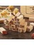 B 36 Adet Vintage Ahşap Kauçuk Alfabe Mektubu Numarası Damga Seti Mürekkep Pedi ile Çok Amaçlı Diy Günlüğü Kartları Pullar Ahşap Kutu (Yurt Dışından) 4