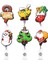 Stil 9 2022 Sevimli Noel Ağacı Noel Baba Geri Çekilebilir Çekme Rozet Makara Kımlık Kordon Adı Etiketi Kart Rozeti Tutucu Makaraları Hediye Için (Yurt Dışından) 4