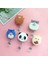 Kedi Pençe Kawaii Hayvan Rozet Makaraları Karikatür Piglet Panda Hamster Kedi Paw Rozet Makaraları Çalışma Kartı Kımlık/ıc Kart Tutucu Aksesuarları (Yurt Dışından) 3
