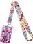 16 CB0181 Anime Kart Kılıfları Kordon Anahtar Kordon Cosplay Rozeti Kımlık Kartları Sahipleri Boyun Askıları Anahtarlıklar Öğrenci Ofis Aksesuarları (Yurt Dışından) 1