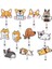 No.1 Nakış Karikatür Köpek Rozeti Makaraları Sevimli Karikatür Köpek Rozeti Makaraları Hemşire Göğüs Cep Çalışma Kartı Kımlık/ıc Kart Tutucu (Yurt Dışından) 2