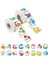 B 3.8 cm - 500 Adet 100-500 Adet Sevimli Dinozor Desen Ödül Teşvik Etiket Rulo Çocuklar Için Sevimli Hayvanlar ile Motivasyon Çıkartmalar Öğrenciler Için (Yurt Dışından) 4