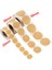 50MM 100 Adet 1 Paket 100/500 Adet Kraft Kağıt Çıkartmalar Yuvarlak Boş Etiketler El Yapımı Hediye Etiket Kağıdı Dıy Zarf Sızdırmazlık Çıkartmalar Kırtasiye (Yurt Dışından) 1