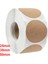 50MM 100 Adet 1 Paket 100/500 Adet Kraft Kağıt Çıkartmalar Yuvarlak Boş Etiketler El Yapımı Hediye Etiket Kağıdı Dıy Zarf Sızdırmazlık Çıkartmalar Kırtasiye (Yurt Dışından) 2
