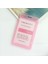 Pembe Dikey Şeffaf Pvc Personel Geçiş Otobüsü Çalışma Kartı Kapak Kol Kımlık Tutucu Rozetleri Durumda Temizle Banka Kredi Kartı Koruyucu Göğüs Etiketi (Yurt Dışından) 1