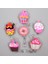 18 1 Adet Yeni Sevimli Donuts Kek Geri Çekilebilir Çekme Hemşire Öğrencileri Rozet Makara Kımlık Kordon Adı Etiketi Kart Rozeti Tutucu Makaraları Çocuklar Için (Yurt Dışından) 4