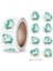QY1272-300PCS 100-500PCS Yuvarlak Mutlu Gün Çıkartmaları Zarf Mühür Etiketleri Hediye Paketleme Dekor Doğum Günü Partisi Scrapbooking Kırtasiye Etiket (Yurt Dışından) 1