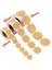 50MM 500 Adet 1 Rulo 100/500 Adet Kraft Kağıt Çıkartmalar Yuvarlak Boş Etiketler El Yapımı Hediye Etiket Kağıdı Dıy Zarf Sızdırmazlık Çıkartmalar Kırtasiye (Yurt Dışından) 1