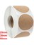 50MM 500 Adet 1 Rulo 100/500 Adet Kraft Kağıt Çıkartmalar Yuvarlak Boş Etiketler El Yapımı Hediye Etiket Kağıdı Dıy Zarf Sızdırmazlık Çıkartmalar Kırtasiye (Yurt Dışından) 2