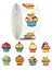QY1588-500PCS 50-500PCS Yuvarlak Sızdırmazlık Etiketleri Çıkartmalar Düğün Parti Doğum Günü Hediyesi Dekorasyon Etiketleri Cupcake Kırtasiye Tedarik Çıkartmalar (Yurt Dışından) 5