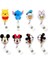 Lacivert Disney Pvc Çiftler Fareler Geri Çekilebilir Rozet Makara Hemşire Doktor Kart Tutucu Ofis Hastane Malzemeleri Erkek Kız Isim Kartı (Yurt Dışından) 2