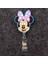 Siyah Mickey Minnie Donald Daisy Rozet Makara Hemşire Işçiler Enfermera Kımlık Tutucu Kız Erkek Geri Çekilebilir Kartvizit Tutucu Aksesuarı (Yurt Dışından) 4