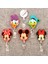 Şeffaf Disney Mickey Minnie Donald Papatya 360° Döndür Klip Rozet Makara Tutucu Hemşire Işçiler Geri Çekilebilir Kartvizit Tutucu Aksesuarı (Yurt Dışından) 2
