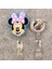 Şeffaf Disney Mickey Minnie Donald Papatya 360° Döndür Klip Rozet Makara Tutucu Hemşire Işçiler Geri Çekilebilir Kartvizit Tutucu Aksesuarı (Yurt Dışından) 4