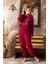 Charme Kadın Kışlık Şarpa Peluş Pijama Takımı K 333- 1 Adet 3