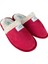 Unisex Peluşlu Ev Terliği Kırmızı 3